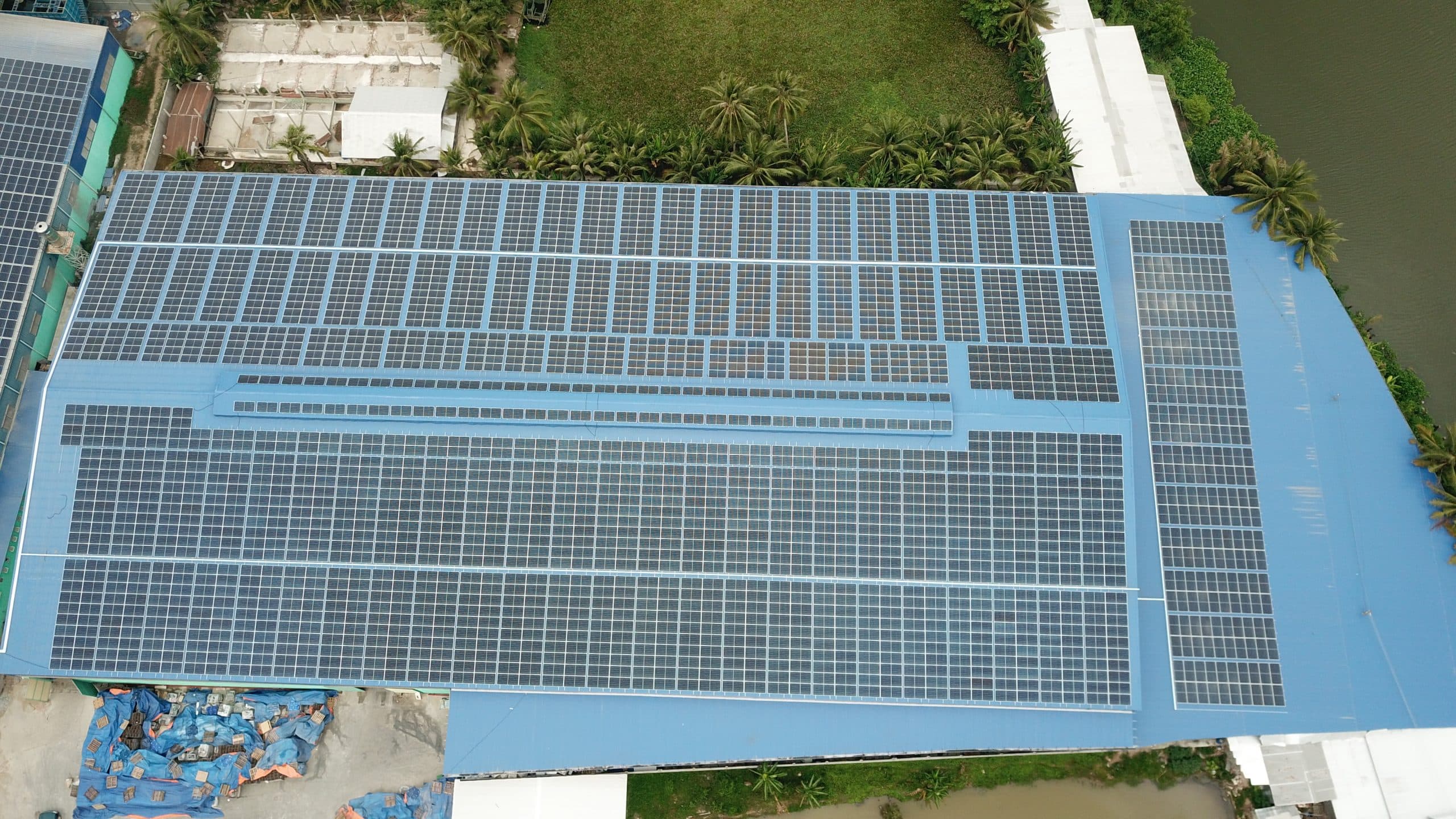 Điện năng lượng mặt trời hòa lưới 10.5KW 3 pha