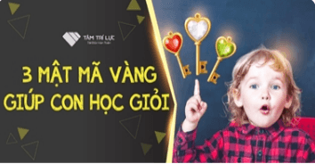 Khoá học "3 Mật Mã Vàng giúp con học giỏi"