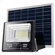 ĐÈN PHA 100W NĂNG LƯỢNG MẶT TRỜI JIDIAN JD-8800L