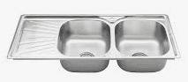 Chậu inox s100s sơn chống ồn
