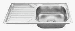 Chậu inox s79s sơn chống ồn