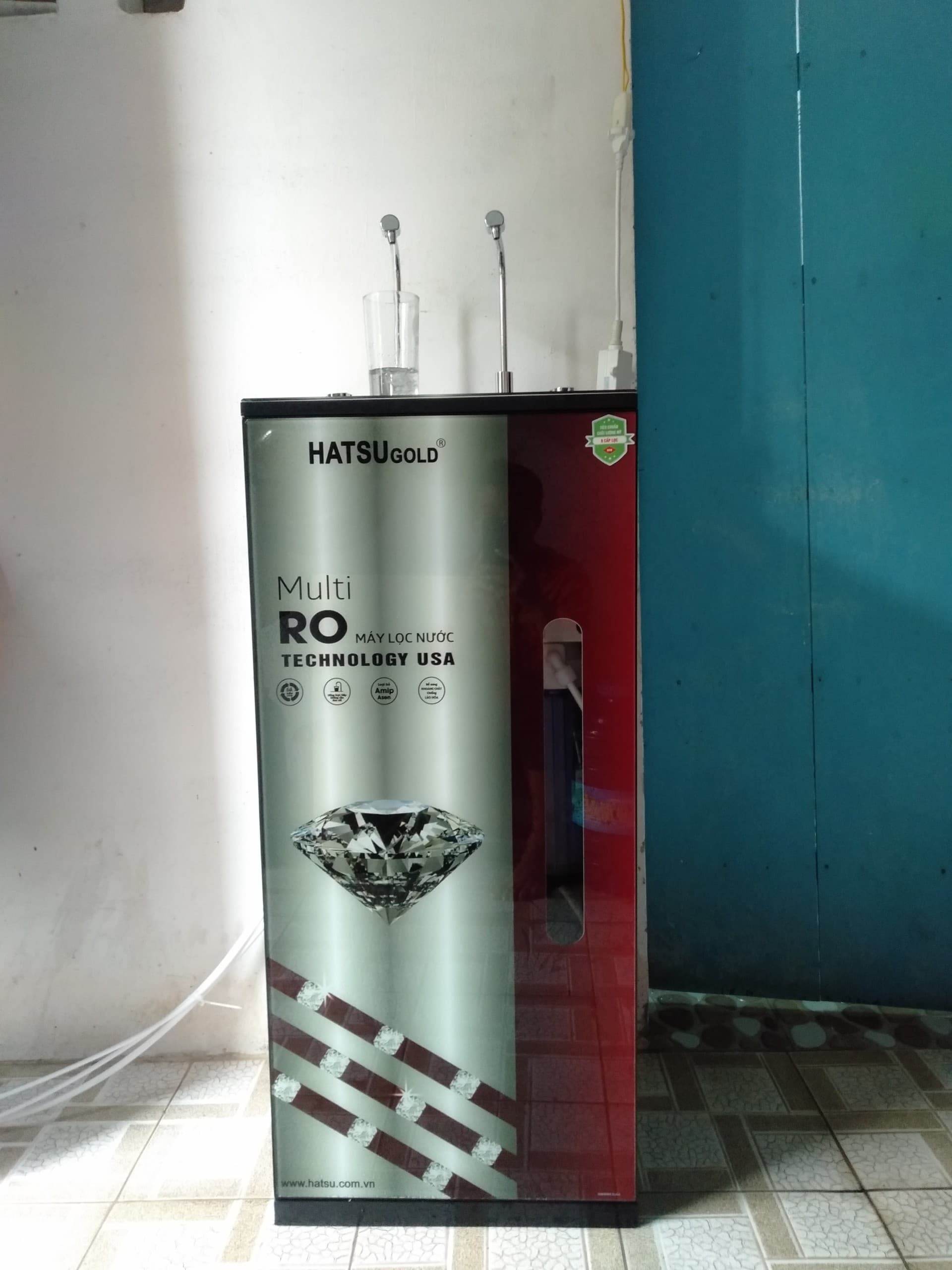 Máy lọc Hatsu 2 vòi