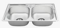 Chậu inox s76s sơn chống ồn