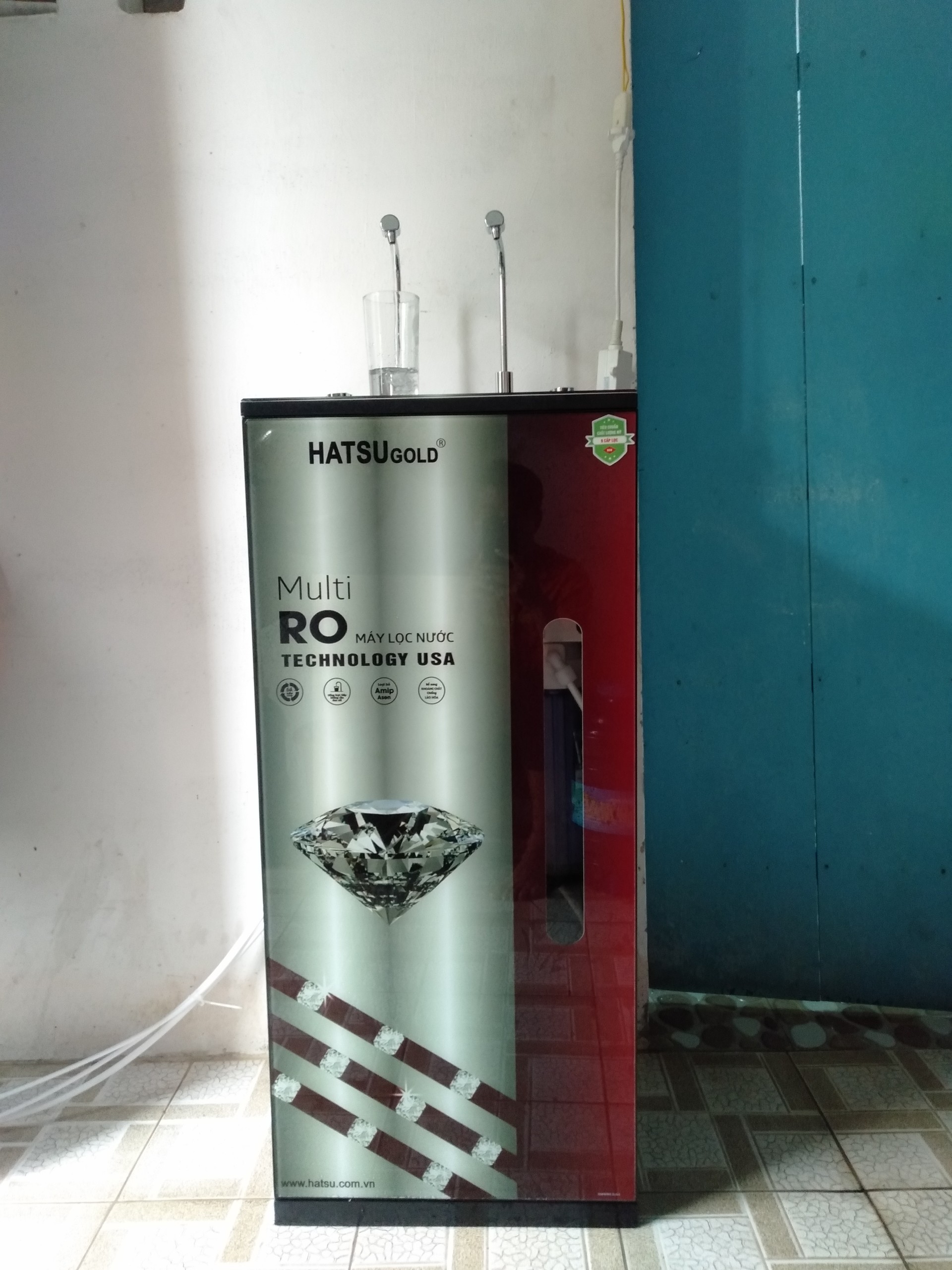 Máy lọc Hatsu 2 vòi