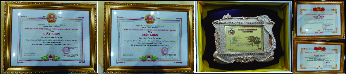 Giấy khen Phú Hưng Solar